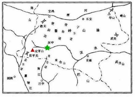 汉中地势图