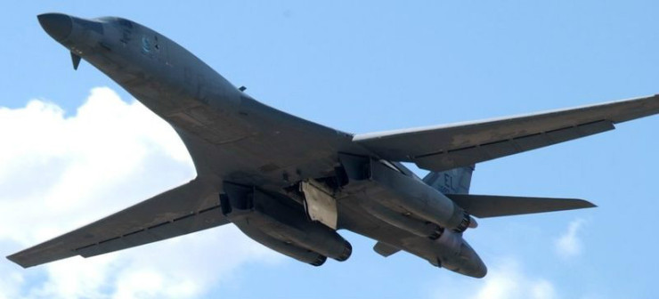美国空军装备的战略轰炸机：B-1B