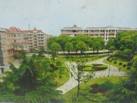 岳阳县第一中学校园环境