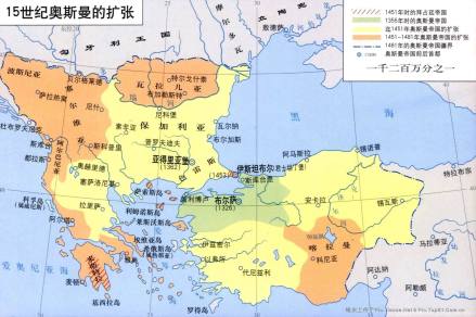 15世纪奥斯曼帝国的扩张