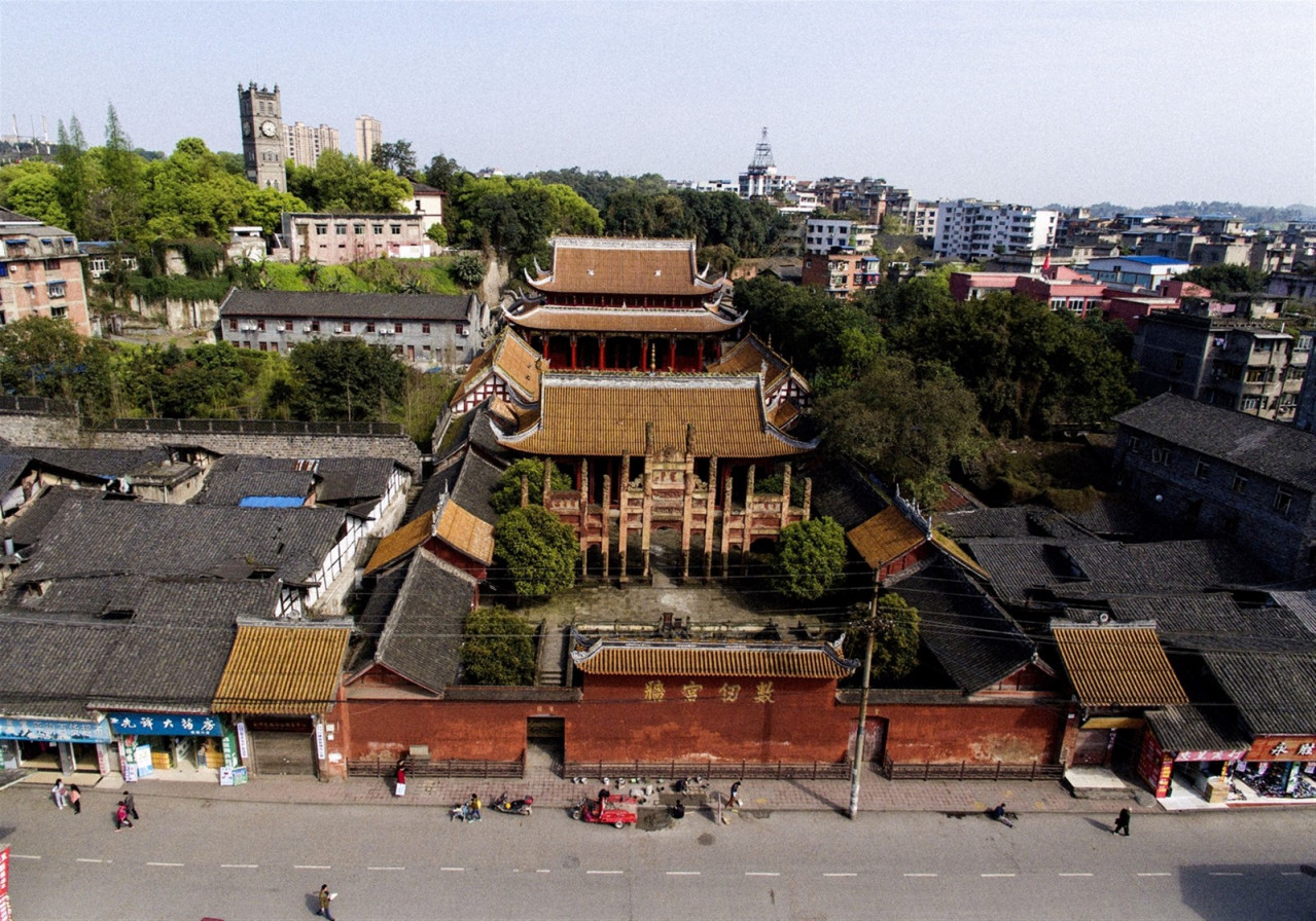 富顺文庙全景