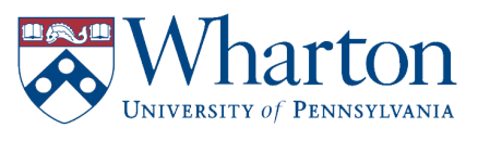 宾夕法尼亚大学沃顿商学院Logo