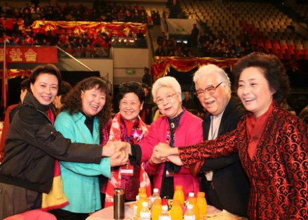 出席的高龄表演艺术家