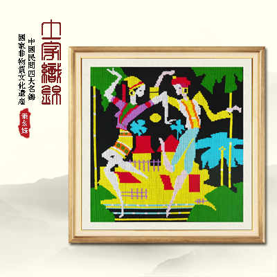 土家锦月光舞