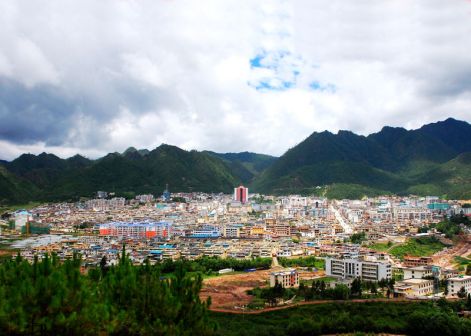 兰坪县城