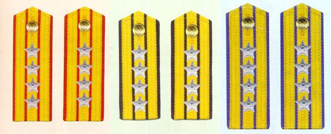 陆海空军大校常服肩章(1988—2007)
