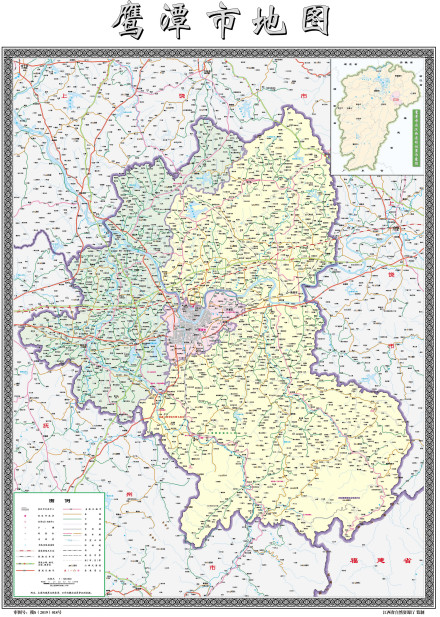  鹰潭市地图