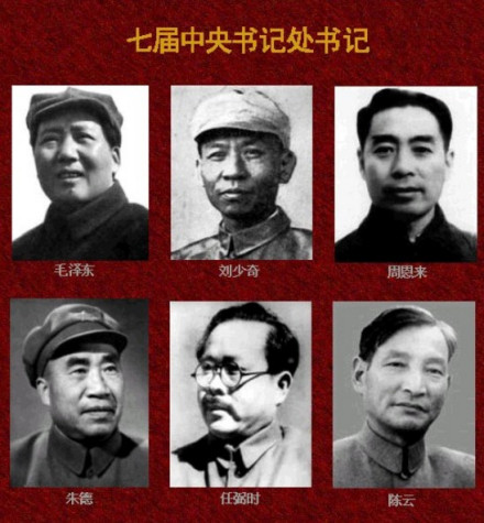 七届中央书记处书记