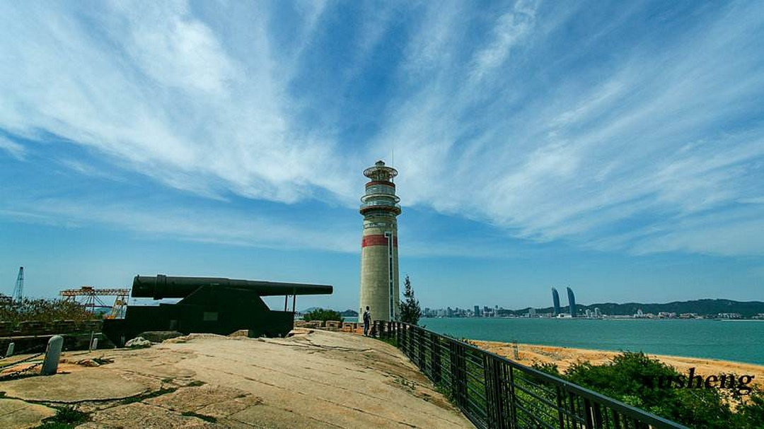 厦门湾南岸龙海东北岸南炮台