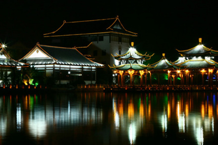 南通市濠河风景区 