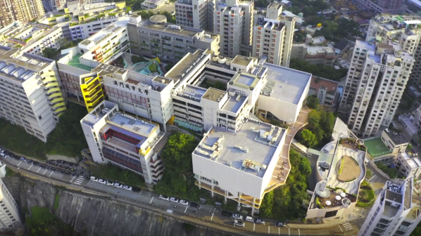 澳门城市大学氹仔校区鸟瞰图