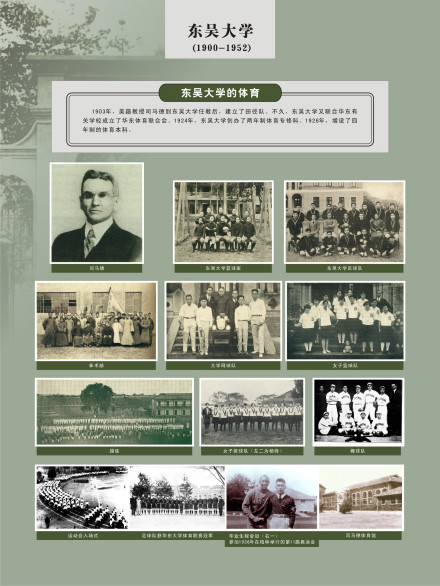 东吴大学的体育 