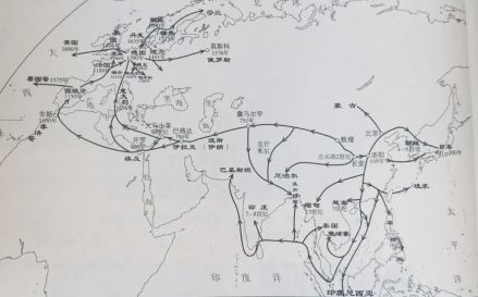 中国造纸术的传播