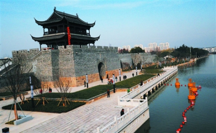 重建的娄门