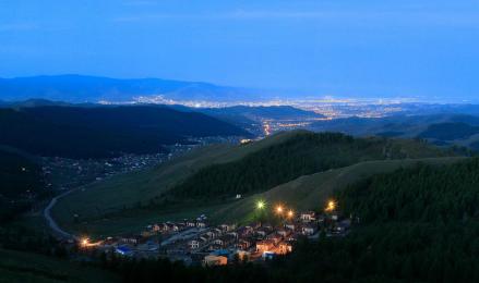 乌兰巴托夜景