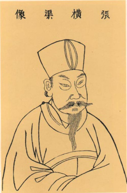 张载像 