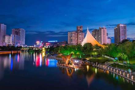 海陵区夜景