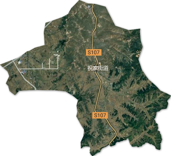 祝家街道卫星地图 祝家街道卫星地图