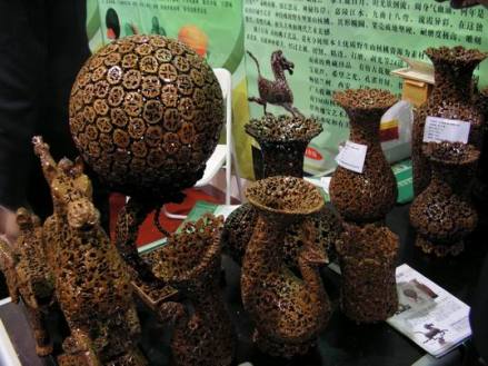 山核桃工艺品