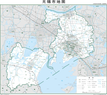  无锡市标准地图（要素版）