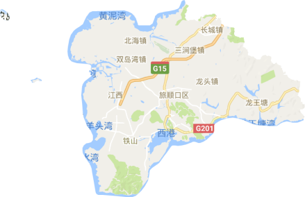 旅顺口区电子地图