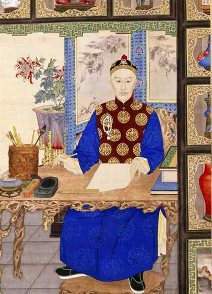光绪帝像