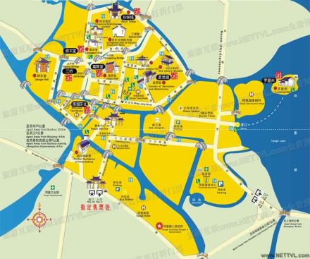苏州同里旅游地图