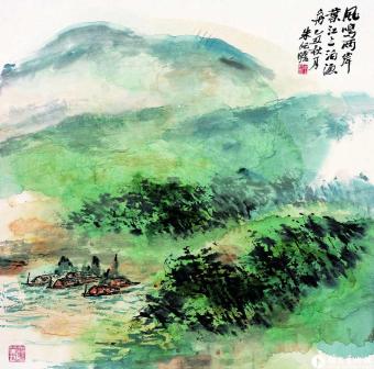 江上渔舟