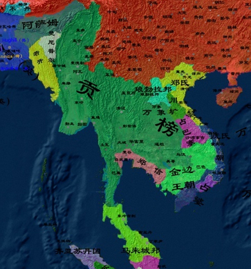 郑信统兵反缅甸