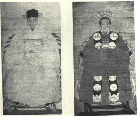 黄道周及夫人蔡玉卿肖像 