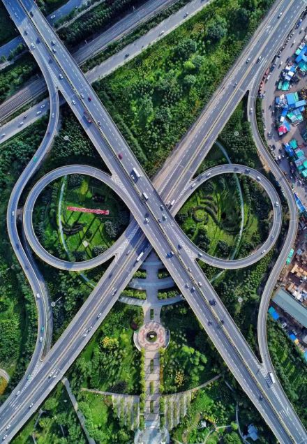西宁朝阳高速公路立交桥
