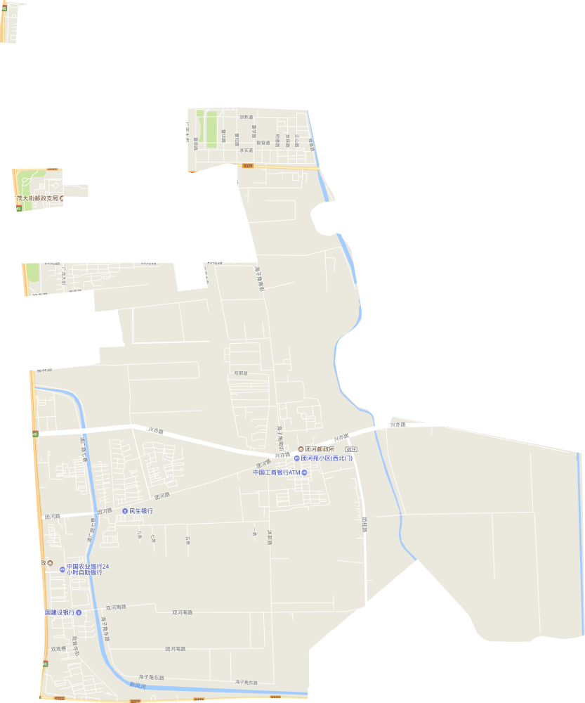 观音寺街道交通路线图
