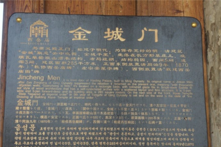 金城门