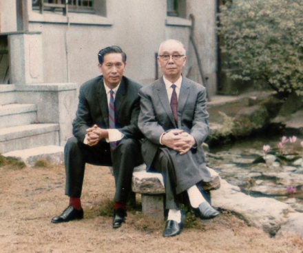 萧孟能与父亲萧同兹