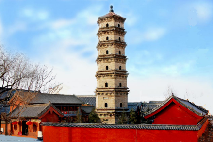 延津大觉寺万寿塔