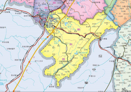 铁东区地图