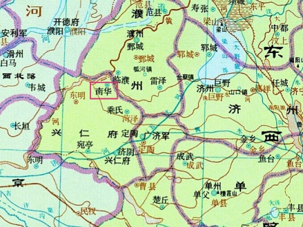 南华县与临濮县