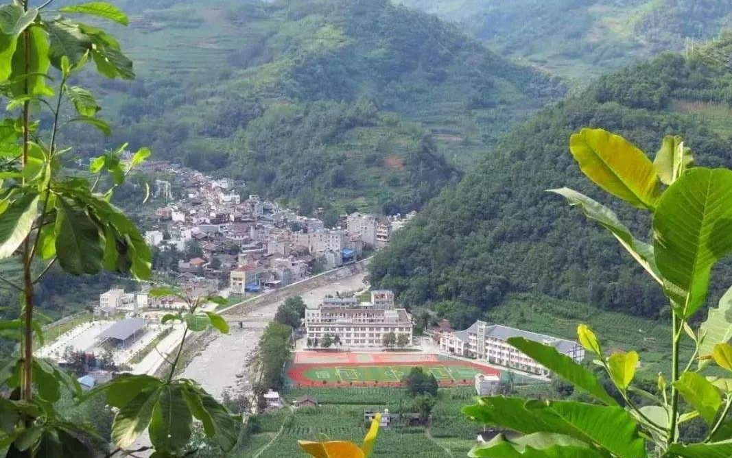 通口河（白草河）北川县片口乡段