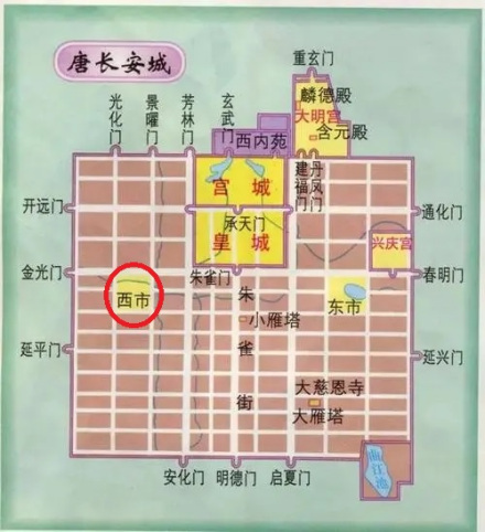 大唐西市位置