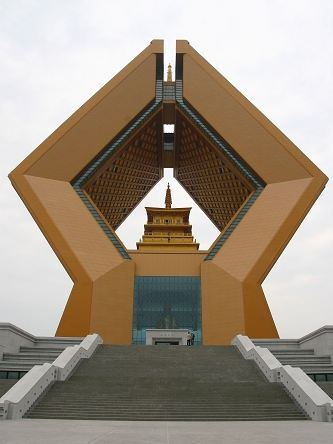 法门寺合十舍利塔
