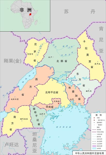 乌干达行政区划
