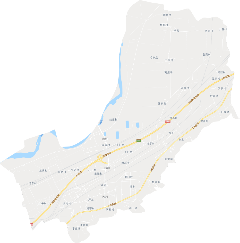 新丰街道电子地图