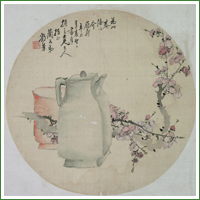清·归淑芳·花卉扇面