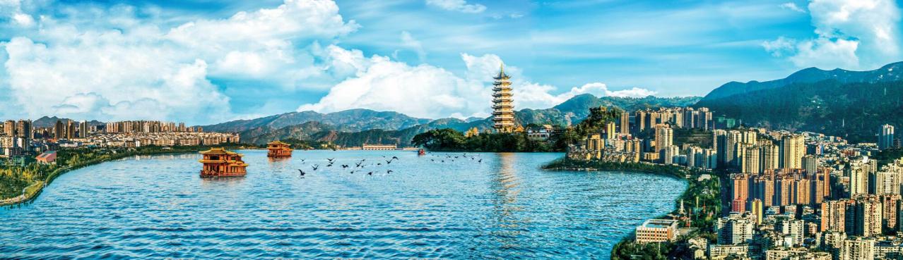 汉丰湖风光