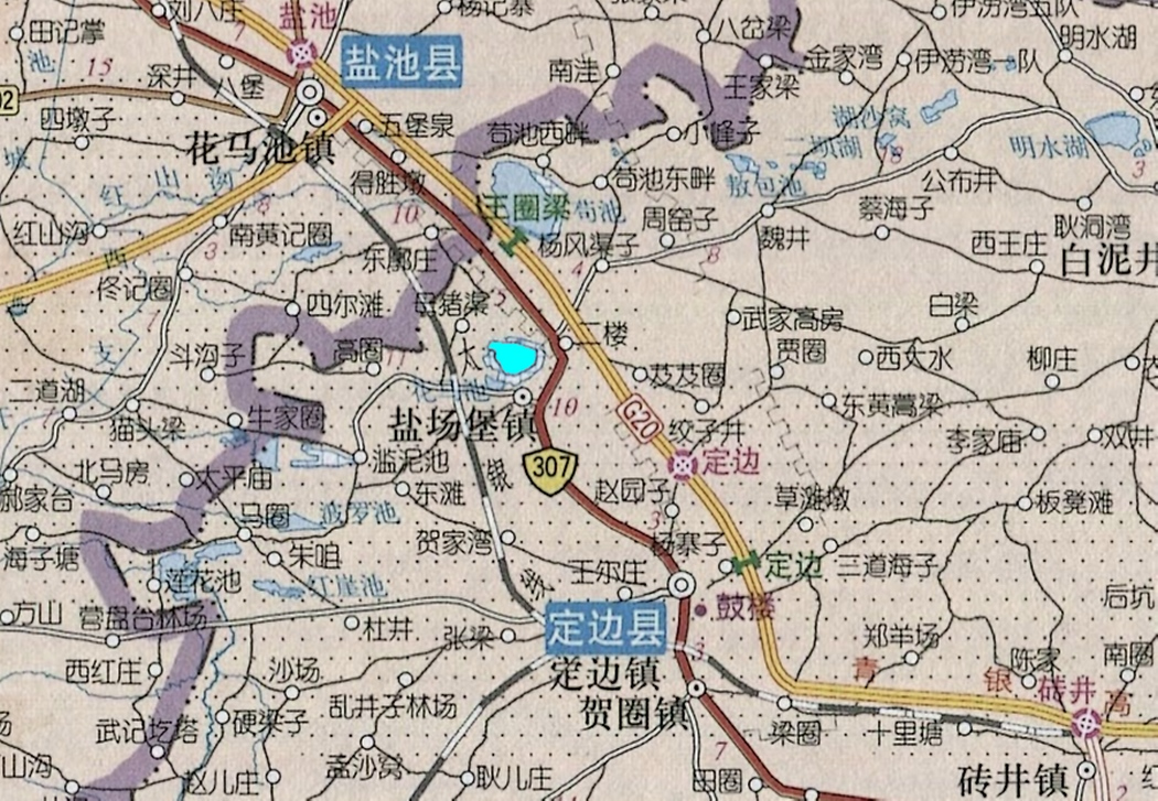 花马池的位置