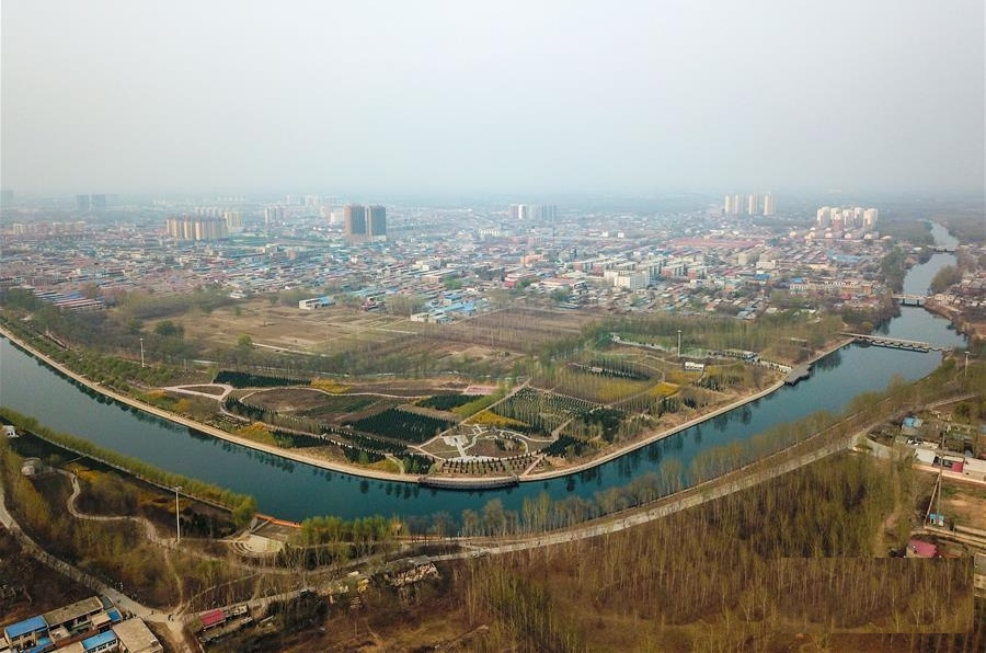 大清河旧道雄县县城一段
