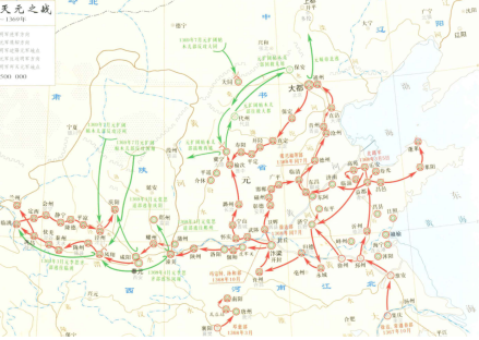明灭元之战