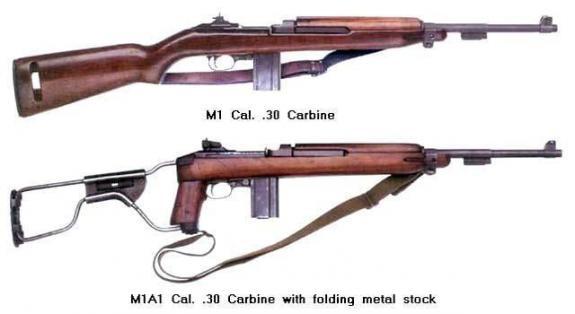 M1与M1A1卡宾枪