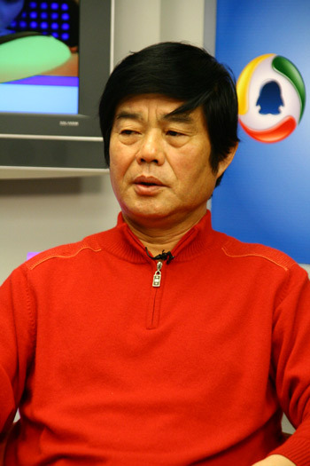 赵本夫参加访谈