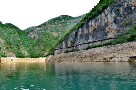 瞿塘峡古栈道